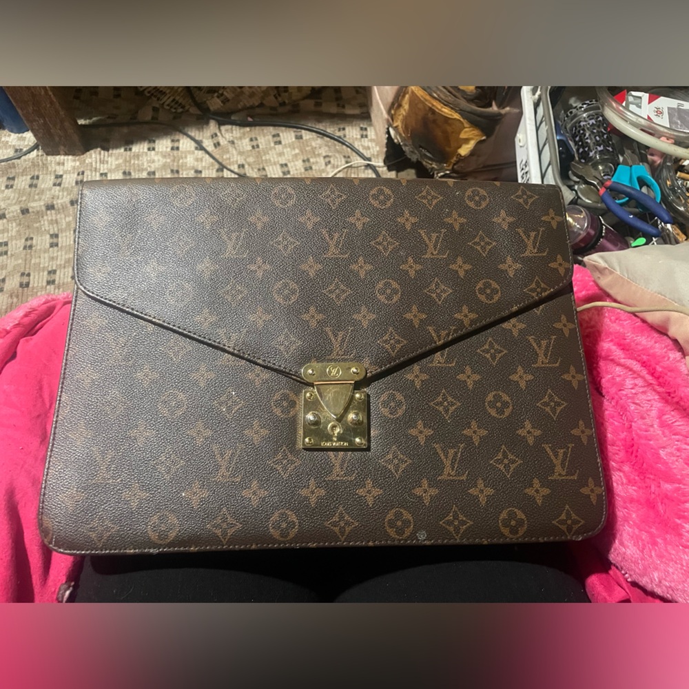 Louis Vuitton briefcase / laptop bag / purse